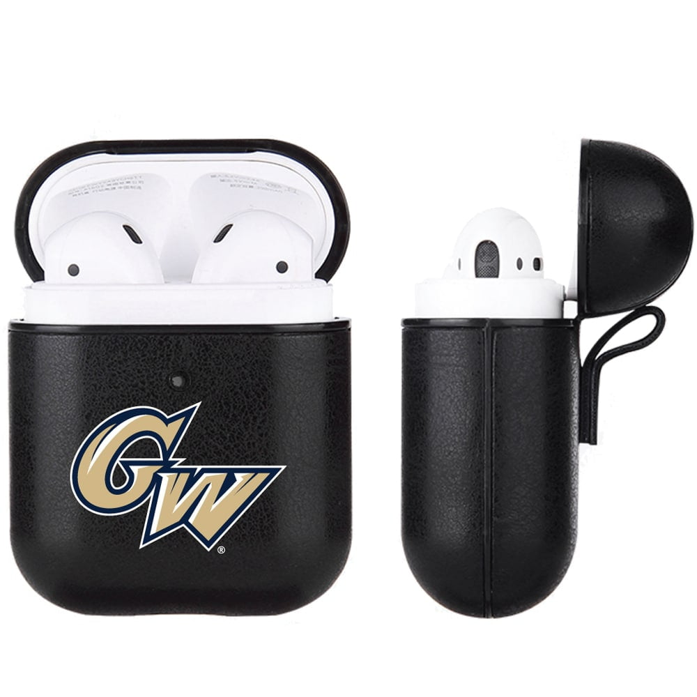 Black GW Colonials AirPod 3 Leatherette Case