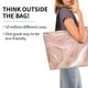 thumbnail image 2 of Disketp Rose Gold Glitter Splatter Bolsa Tote Estampada para Mujer, Bolso de Hombro y de Mano para Compras y Viajes, 2 of 8