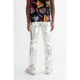 thumbnail image 4 of Metallic Jeans - Silver Holographic Pants, 4 of 4