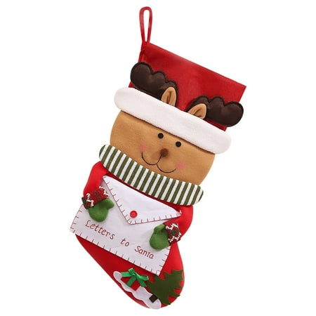 

NN Christmas Pendant Christmas Decorations Storage Envelope Pendant Christmas Snowman Old Man Creative Cartoon Cute Bag Candy Bag Can Store Letter Pendant Person Picture Hanging on String