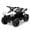 White, variant on Kids ATV 4 Wheeler, 6V Ride On Toy w/ 1.8 Mph Max Speed, Wear-Resistant Wheels, Led Lights, Foot Pedal and Music, Electric Vehicle Quad Car for Kids Toddlers (Pink Black)
