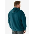 thumbnail image 2 of Kingsize Men's Big & Tall Fleece Zip-front Hoodie Jacket, 2 of 3
