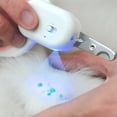 thumbnail image 1 of Gatito para mascotas Tijeras con luz LED Tijeras para u?as para mascotas Tijeras para el aseo Puerto USB de carga, rosa, 131*77*20 ??mm ZefeiWu 8390605296840, 1 of 1