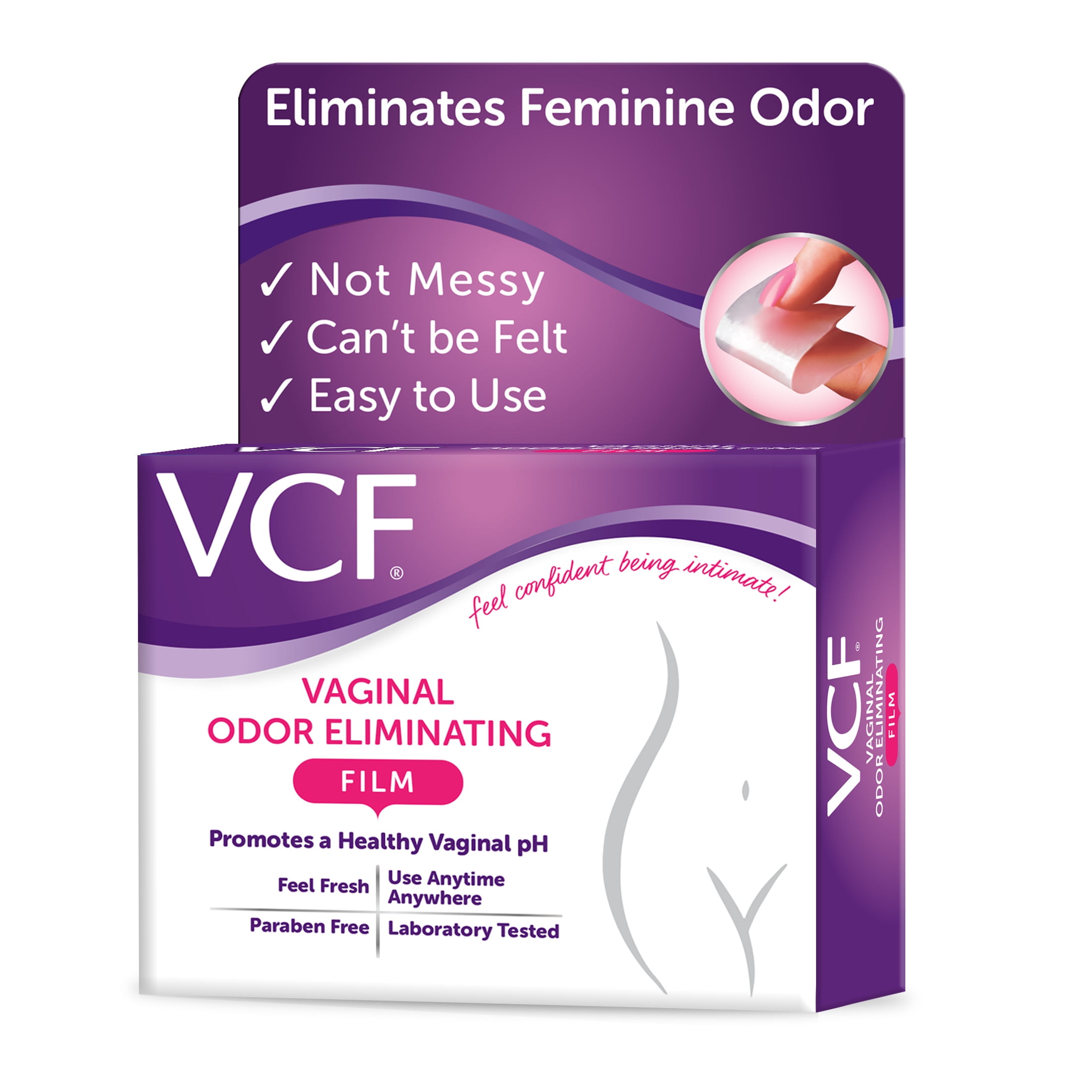 VCF Vaginal Odor Eliminating Film, 12ct
