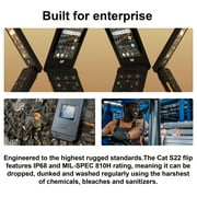Cat S22 | Rugged Flip Phone | 16GB 2GB RAM | IP68 | 4G LTE | T-Mobile Unlocked