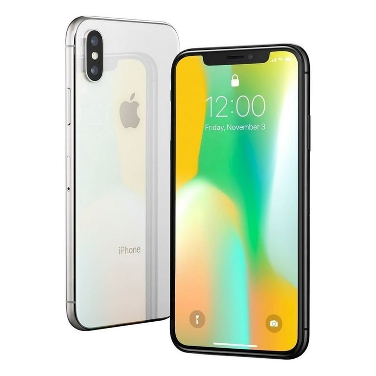 Pre-Owned Apple iPhone X 64GB GSM Unlocked, Silver  Pre-Owned Apple iPhone X 64GB GSM Unlocked, Silver 
