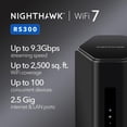 thumbnail image 2 of Enrutador WiFi 7 NETGEAR Nighthawk RS300 de 9,3 Gbps 232 m², 2 of 8