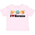 thumbnail image 3 of Inktastic I Heart Hermit Crabs Boys or Girls Toddler T-Shirt, 3 of 5