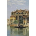 thumbnail image 3 of Antonietta Brandeis 11x14 Black Modern Framed Museum Art Print Titled - Palazzo Falier, Venice, 3 of 5