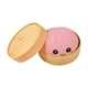 thumbnail image 3 of Juguete sensorial antiestrés con forma de bola de masa, bollo de masa para apretar, bollo relleno al vapor Rosa, 3 of 8