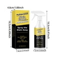 thumbnail image 3 of Power Spray For Mold, Multi-Purpose Stain Remover, Mold Stain Cleaner, for Kitchens, Floors, Toilets, and Cars, Removes Hard Water Stains, Rust, Yellowing, and Stubborn Residues, 3 of 6