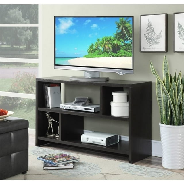 Pemberly Row Meuble Télé Console de 43 Pouces en Espresso