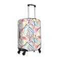 thumbnail image 3 of Haiem Abstract Marble Texture Luggage Cover Printed Suitcase Covers for Luggage Elastic Washable Suitcase Protector Fits 18-32 Inch Luggage-Large, 3 of 9