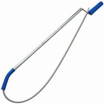 Drain Auger, Captain Clog Drain Snake for Toilets, 3/8"" x 64.75"" - Durable, Rust-Resistant & Multi-Size for Household Clogs (338), Blue, Silver
