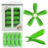 Pana High Quality Nail Polish Remover Clip Cap Bowtie Style - Green
