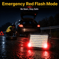 thumbnail image 4 of Rechargeable Led Work Light 10000LM 12000mAh, Portable Magnetic Work Light with Hook, 4 Modes Waterproof for Garage, Car Repair, Mechanics,Camping lights,Emergency Lanterns for Power Outages, 4 of 8