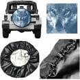 thumbnail image 4 of Custom Spare Tire Cover, Personalized RV Spare Tire Cover Design Your Own Image Text, Customized Wheel Tire Cover Waterproof Dust-Proof for Trailer Camper SUV Truck Universal All Vehicles (14"-17"), 4 of 10