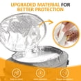 thumbnail image 3 of Large Capacity Insulated Slow Cooker Bag for 6-8QT, Portable Carrying Case with Transparent Window, Storage Pockets & Adjustable Straps for Outdoor Events, Family Gatherings & Potlucks, 3 of 9