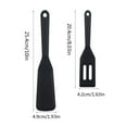 thumbnail image 2 of Tswift 2-Piece Silicone Spatula Set, High-Heat Fried Egg & Steak Turner, Non-Stick Cookie Flipper, Small Bevel Shovel for Camping & Rv Kitchen, Easy-Clean Food-Grade Tools, 2-Piece Silicone Spatula, 2 of 3