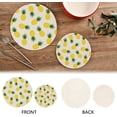 thumbnail image 4 of Pot Holders Trivets Set Cotton Potholders Set, Hot Pads Set of 2, Summer Pineapple Hot Pot Trivets One 9.45 Inch and One 7 Inch, 4 of 7