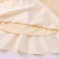 thumbnail image 4 of IDOPIP Embroidery Flower Girl Lace Tutu Dress for Kids Wedding Pageant Birthday Party First Communion Dresses Princess Bridesmaid Ball Maxi Gown 9-10 Years Apricot Floral, 4 of 5