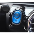 thumbnail image 2 of Xotic Tech Keyless Engine Start Push Button Power Ignition Switch Cover + Surrounding Ring On/Off Button Trim Compatible with Mercedes-Benz W177 A Class, C118 CLA Class, X247 GLB-Class (Blue), 2 of 9