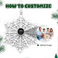 thumbnail image 5 of Custom Photo Snowflake Projection Pendant 2025, 5 of 5