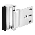 thumbnail image 4 of UPGRATOR Metal Reinforcement Lock For Front Door Lock Security Silver 1 Set, 4 of 7