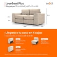 thumbnail image 2 of Sillón Loveseat Seccional Adapti Modular Reposabrazo Ancho Beige Ostra, 2 of 9