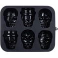 thumbnail image 3 of Skull Cake Pan Silicone Gelatin Cakelet Mold Skull Pizza Tin Baking Pan, 3 of 7