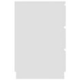 thumbnail image 3 of vidaXL Writing Desk White 140x50x77 cm Engineered Wood, 3 of 4