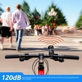 thumbnail image 4 of Modern Electric Bicycle Bell - Loud & Clear Sound, Durable Design for Mountain/Children's Bikes, Stylish Red Accessory, Versatile Cycling Safety Horn, New Model for Rides, 4 of 5