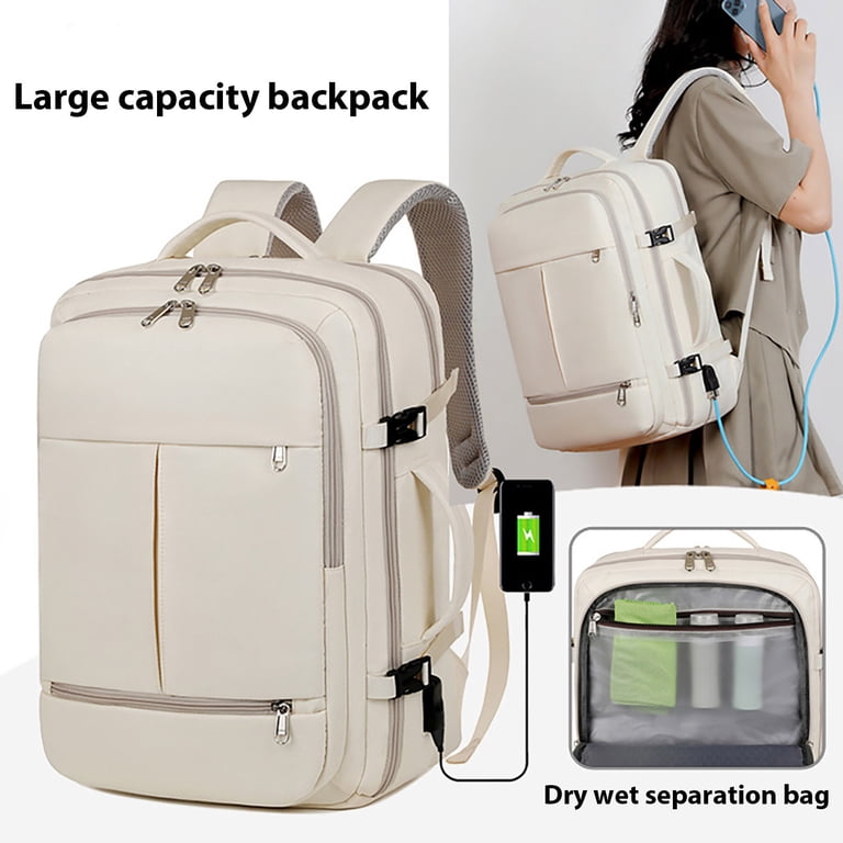 Travel Backpack for Women, Carry On Backpack with USB  display picture 3