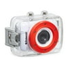 Restored Polaroid XS7HD 5MP Waterproof Sports Action Camera with LCD Touch Screen, White (Refurbished)