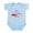Sky Blue, variant on CafePress - Cycling Skills Loading Infant Bodysuit - Baby Light Bodysuit, Size Newborn - 24 Months