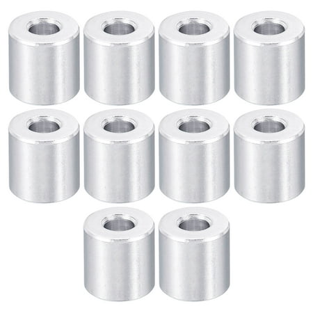 

Uxcell 0.17 ID x 0.39 OD x 0.39 L Round Aluminum Spacer Fit for M4 Screw Bolts 10 Pack