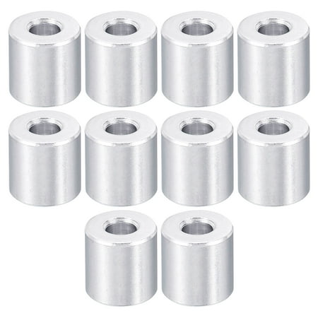 

Uxcell 0.17 ID x 0.39 OD x 0.39 L Round Aluminum Spacer Fit for M4 Screw Bolts 10 Pack