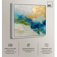 thumbnail image 2 of Alconia I Canvas Abstract Wall Art by Art Remedy, White Frame, 16 x 16, 2 of 7