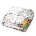 thumbnail image 3 of Manta de franela cálida y acogedora con encanto para sala de estar, dormitorio, cama, sofá, coche, mantas de vellón para todas las estaciones, regalos para niños, adolescentes y adultos, 80 x 60, 3 of 8