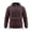 9-Wine, variant on YOIAVAIOY Mens Quarter Zip Fleece Hoodie Heavy Warm Pullover Hoodies Adjustable Drawstring Sweatshirt Fall Winter Outdoor Athletic Sweatshirt Coffee L