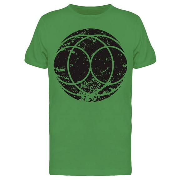 Circles Within Grunge Circle Tee Men's -Image by Shutterstock