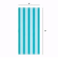 thumbnail image 3 of Mainstays Teal Striped Flat-Woven Fouta Cotton-Blend Beach Towel, 3 of 5
