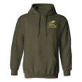 thumbnail image 2 of follow the action musky "last cast" fishing hooded sweatshirt (x-large), 2 of 3