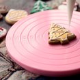 thumbnail image 2 of (Diameter 14CM*1.5CM) 360 degree rotating cake decorating turntable cake turntable, 2 of 9