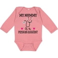 thumbnail image 3 of Inktastic Physician Assistant Pa Mom Baby Girls Long Sleeve Baby Bodysuit, 3 of 5