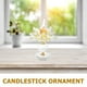 thumbnail image 4 of Candelabro de flor de loto de cristal con base de vidrio, candelabro decorativo con pétalos de loto para decoración del hogar, habitación, centro de mesa de boda, 4 of 7