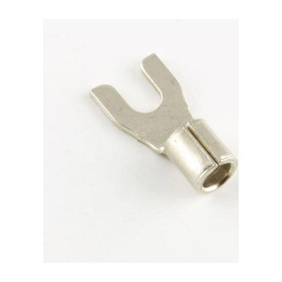 12-10 Ga. High-Temperature Fork Terminals, #6 Stud - (pack of 50)