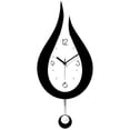 thumbnail image 1 of Wall Clock Battery Operated Silent Non-Ticking Wall Clocks,Water Droplet Design Acrylic Swing Wall Clock for Indoor Kitchen, 1 of 5