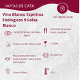 thumbnail image 2 of Vino Blanco Espíritus Enológicos 9 Lolas Blanco 750ml Vid Mexicana Vino Blanco, 2 of 5