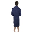 thumbnail image 7 of Men?s 100% Terry Cotton Bathrobe Toweling Robe Navy XXL, 7 of 7